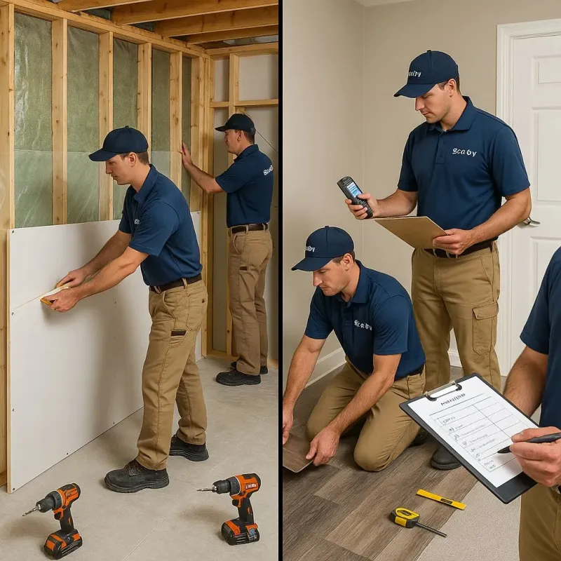 Repairs and Reconstruction process in Algona, WA